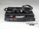 USB External DVD Burner with LabelFlash